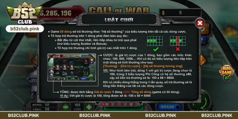 Điểm thu hút người chơi của Call of War