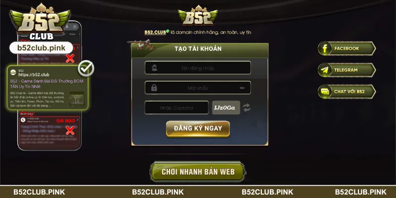 Hướng dẫn đăng ký B52 - Từ bước chân đầu tiên đến khi trọn vẹn cuộc chơi