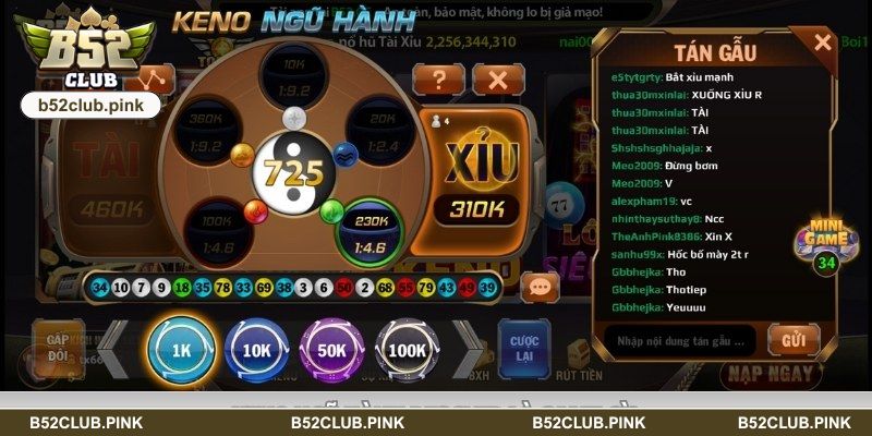 Keno tại B52 Club có những ưu điểm gì?